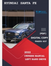 HYUNDAI SANTA FE 2022 OWNERS MANUAL
